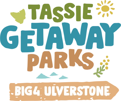 Tassie Getaway Parks ULVERSTONE Logo col