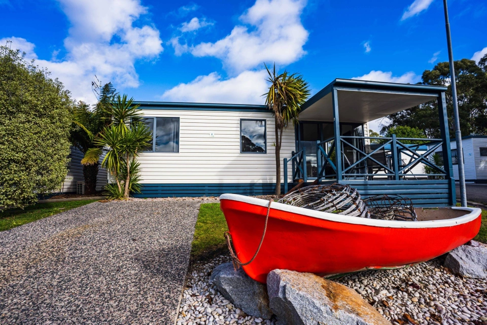 Family cabin exterior