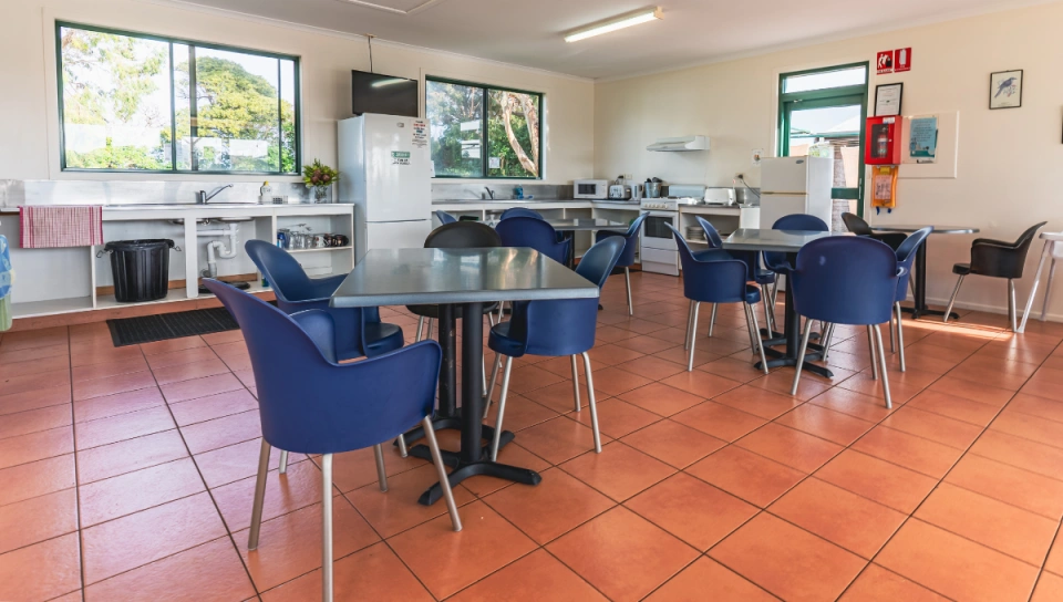 Camp kitchen interior